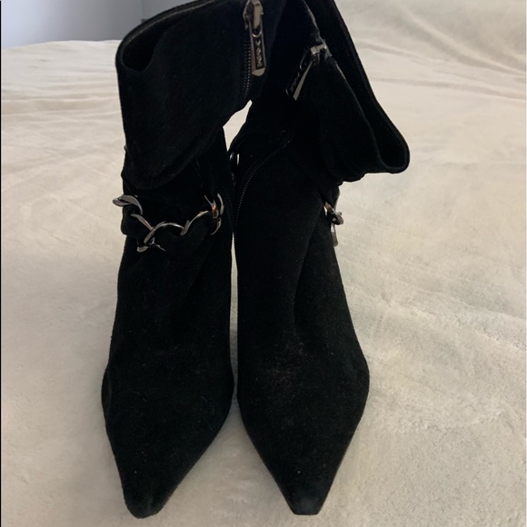 Black boots size 7.5 - Picture 1 of 7